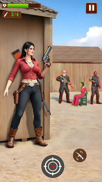 Gioco di tiro western survival screenshot 1