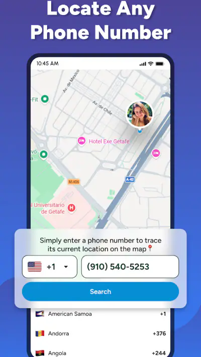 GPS Location Phone Tracker screenshot 1