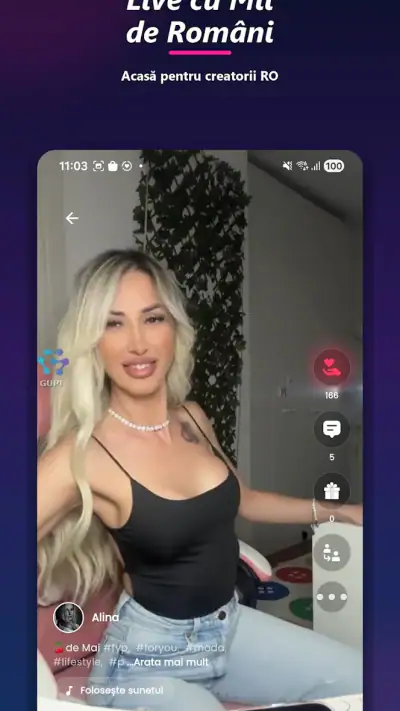 Gupi : Go Live & Short Videos screenshot 1