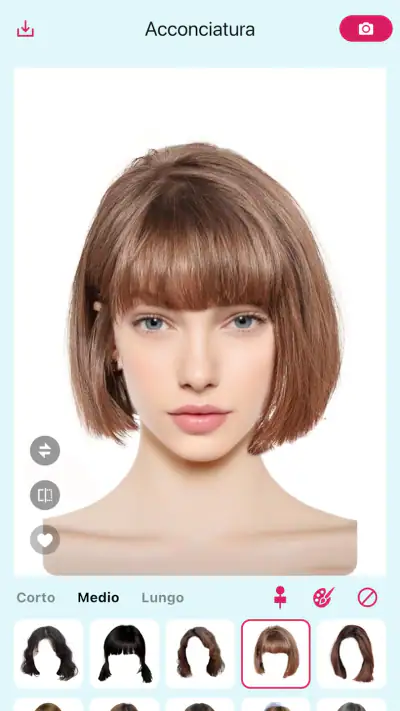 Hairstyle Try On - Capelli AI screenshot 1