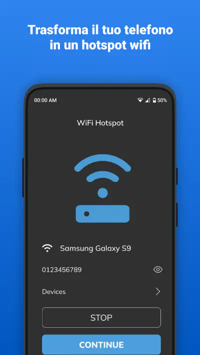 Hotspot Mobile・Wi Fi Portatile screenshot 1