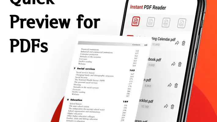 Instant PDF Reader screenshot 1