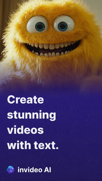 invideo: Editor video IA screenshot 1