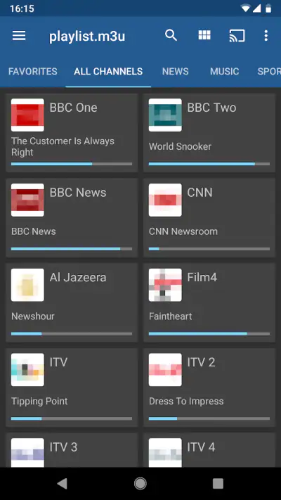 IPTV screenshot 1