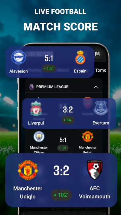 Live Football TV HD Streaming screenshot 1