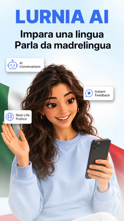 Lurnia: Tutor di Lingue con AI screenshot 1