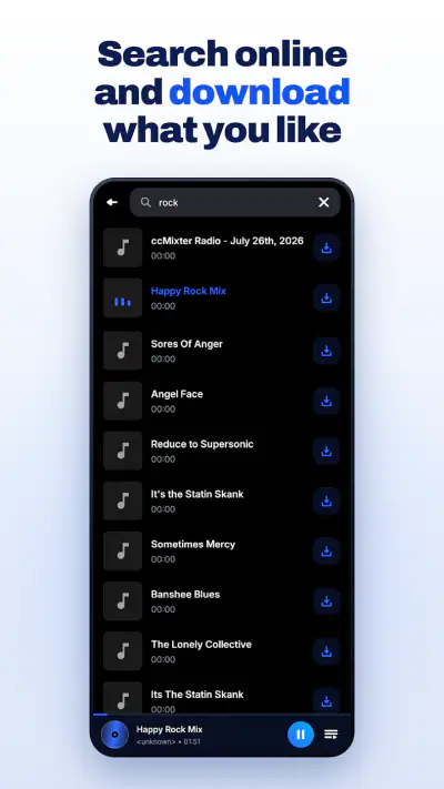 Music Downloader & Mp3 Player screenshot 1