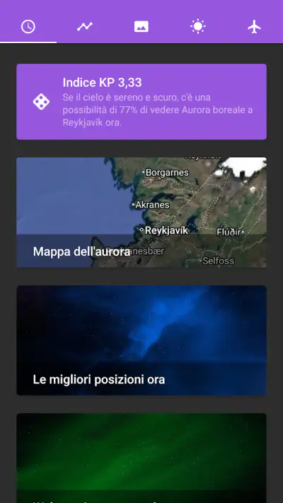 My Aurora Forecast screenshot 1