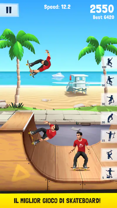 Pattinatore acrobatico screenshot 1