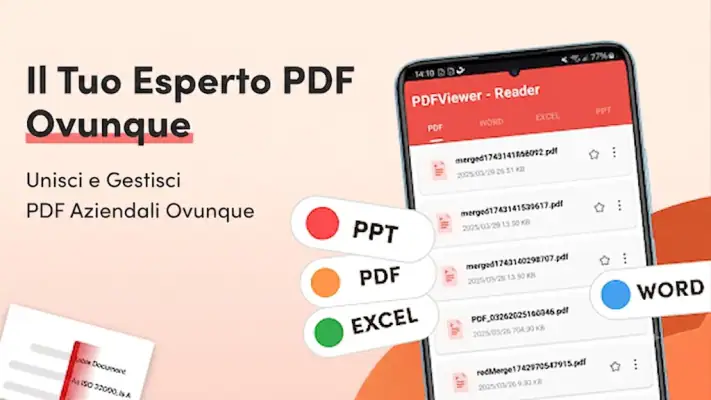 PDF Reader: Visualizzatore PDF screenshot 1