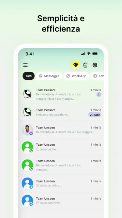 Peekora: ID Chiamante & Blocco screenshot 1