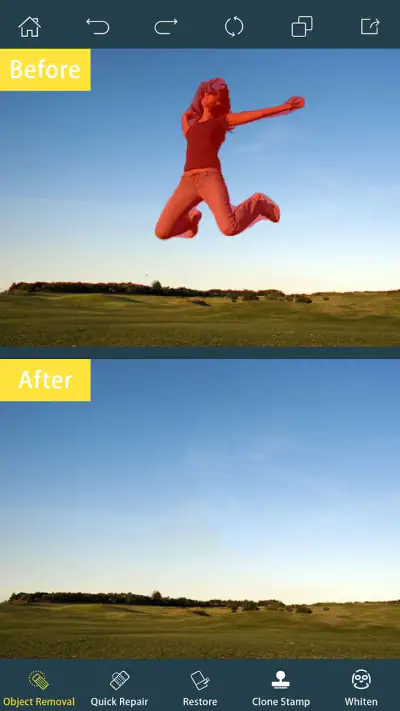 Photo Retouch-Modifica foto screenshot 1