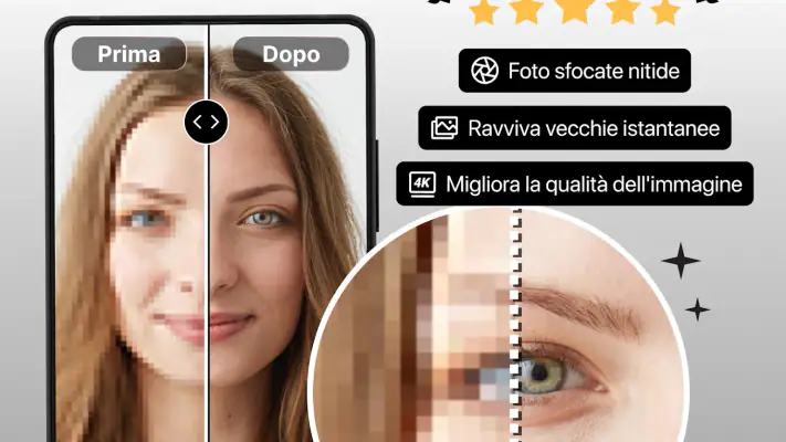 PhotoBoost: AI Migliora Foto screenshot 1