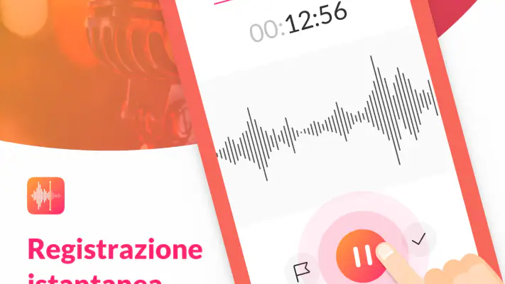 Registratore e memo vocali screenshot 1