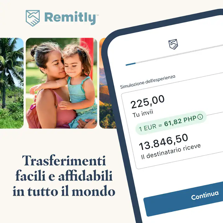 Remitly app: Invia denaro screenshot 1