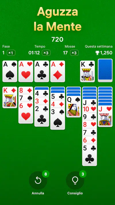Solitario - Gioco di carte screenshot 1