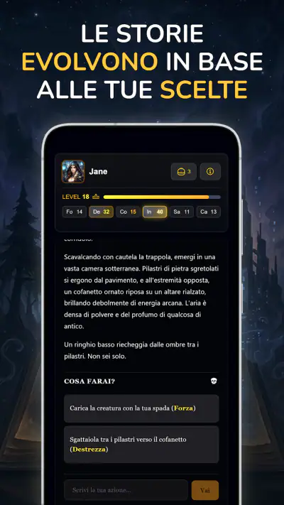 Tales RPG: Avventura AI screenshot 1