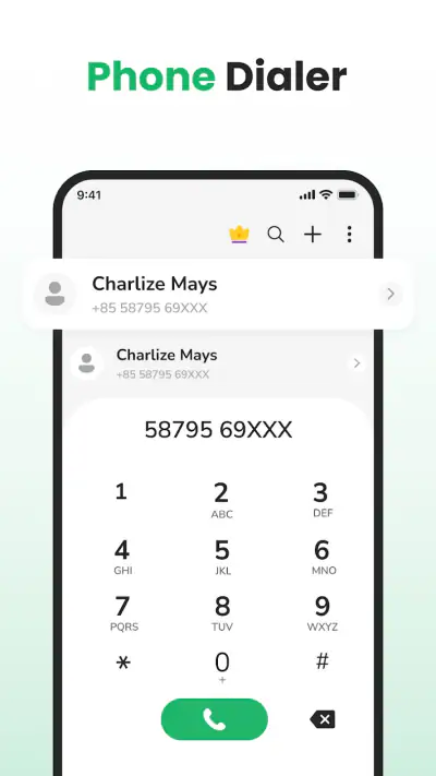 Telefono e contatti screenshot 1