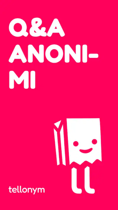 Tellonym: Domande anonime screenshot 1
