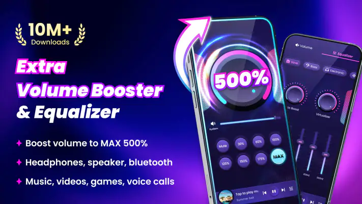 Volume Booster - Sound Booster screenshot 1