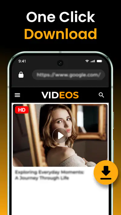 X Video Downloader - HD Player screenshot 1