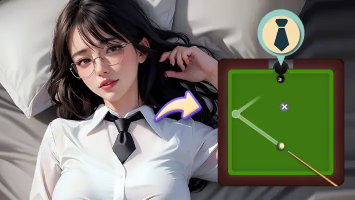8 Ball Cue - 台球ゲーム screenshot 1