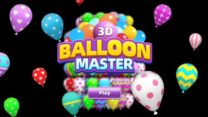 Balloon Master 3D: マッチングゲーム screenshot 1