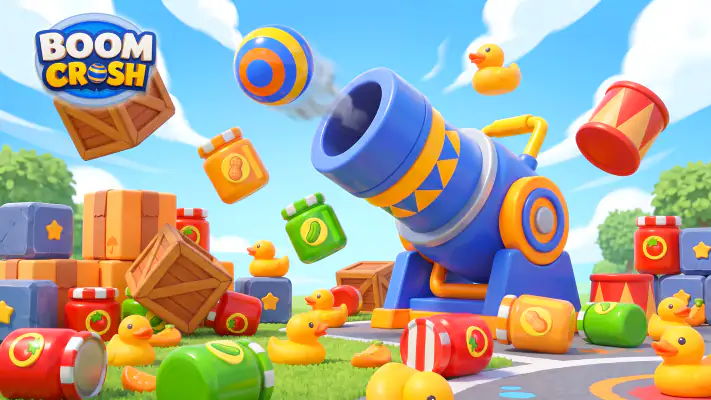 Boom Crush - ひまつぶし物理パズル screenshot 1