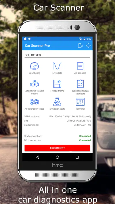 Car Scanner ELM OBD2 自動車診断システム screenshot 1