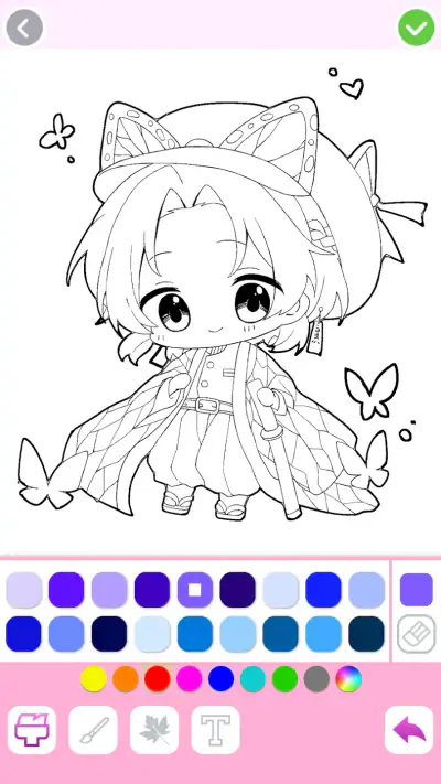 Cute Drawing: おえかき 塗り絵 screenshot 1