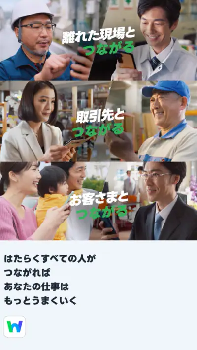 LINE WORKS – ビジネスチャット screenshot 1