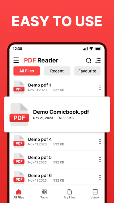PDF reader - Image to PDF screenshot 1