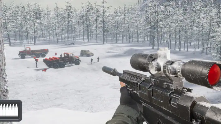 Sniper 3D:銃を撃つゲーム screenshot 1