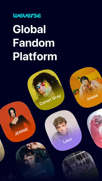 Weverse - アーティストとつながろう! screenshot 1