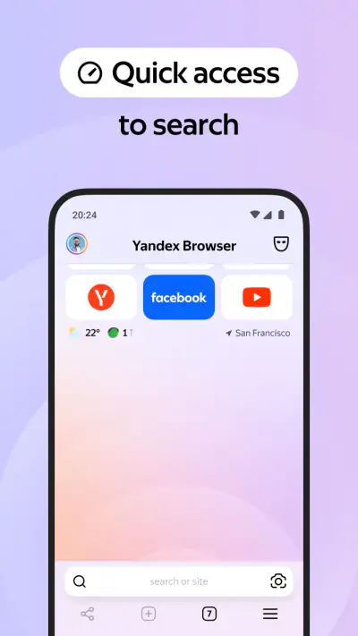 Yandex Browser with Alice AI screenshot 1