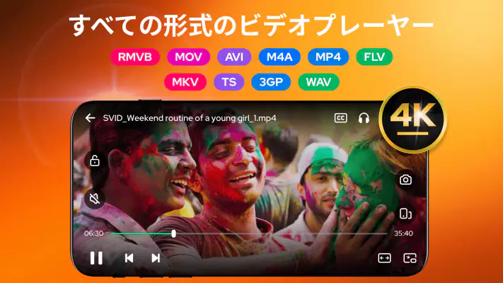 ビデオプレーヤー – AnyPlay screenshot 1