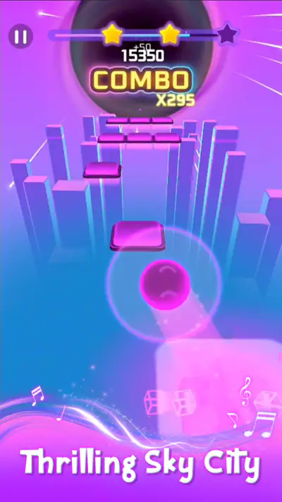ランニングボール: ミュージックカラーダンス screenshot 1