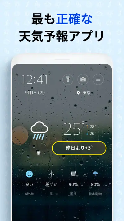 初画面天気- 予報 screenshot 1