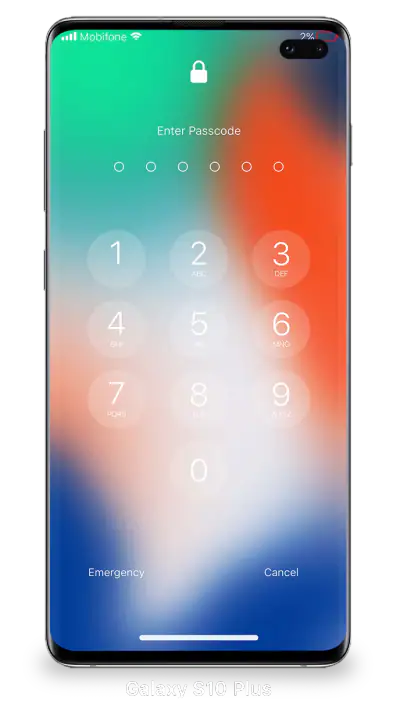 画面のロックと通知iOS 26 screenshot 1