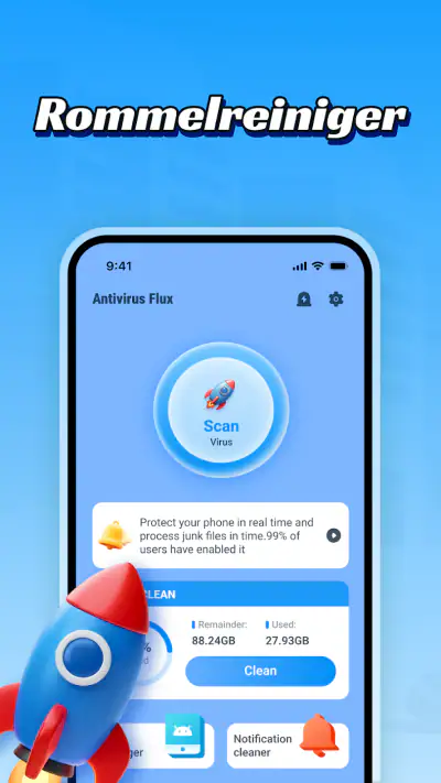 Antivirus Flux screenshot 1