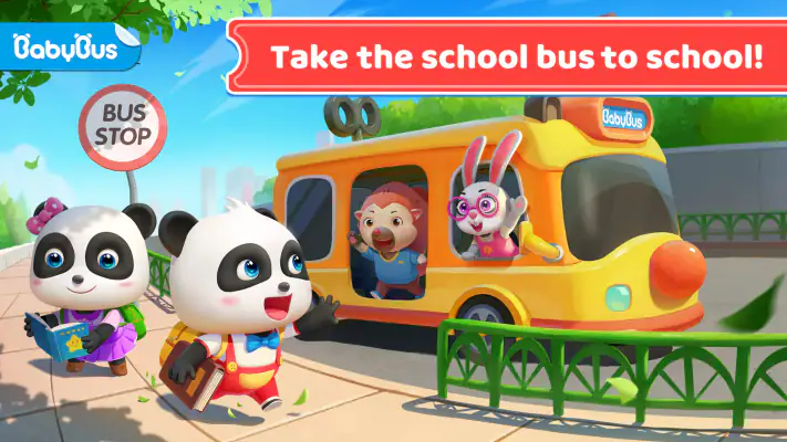 Baby Panda's School Bus screenshot 1
