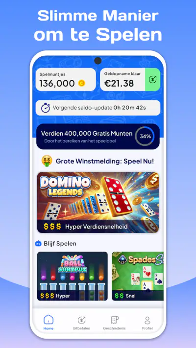 BestPlay: Speel en Verdien screenshot 1