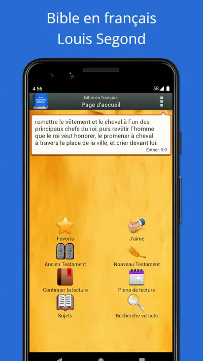 Bible en français Louis Segond screenshot 1