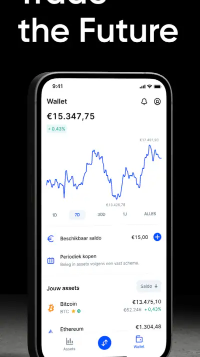 Bitvavo | Crypto & Bitcoin screenshot 1