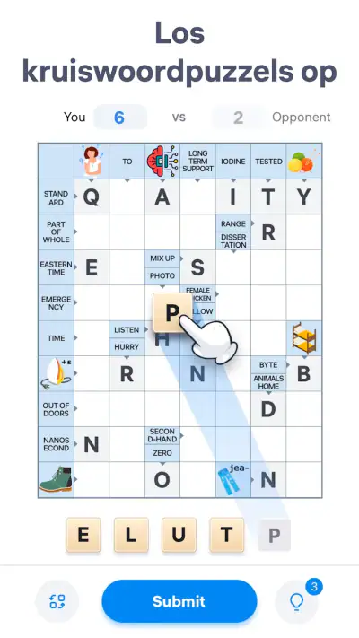 Crossword Master - Kruiswoord screenshot 1