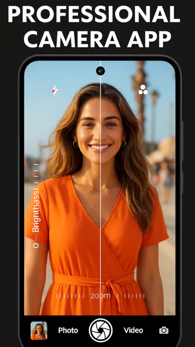 DSLR HD-camera: 4K HD-camera screenshot 1