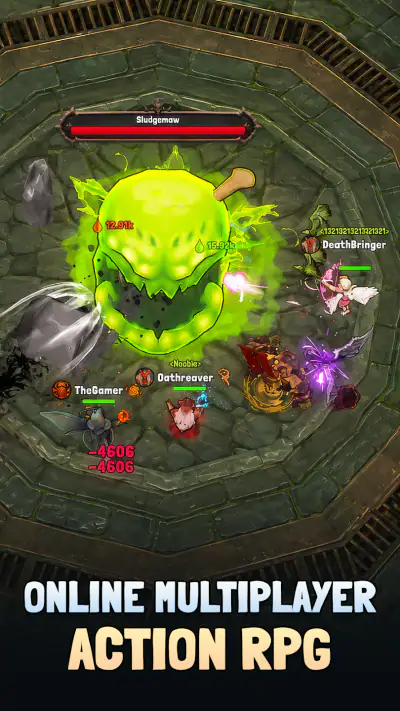 Eternal Hero: MMO Action RPG screenshot 1