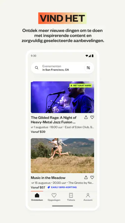 Eventbrite App screenshot 1