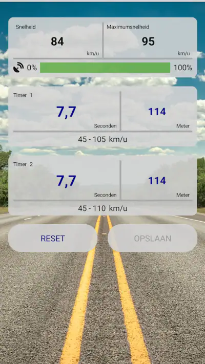 GPS Race Timer screenshot 1