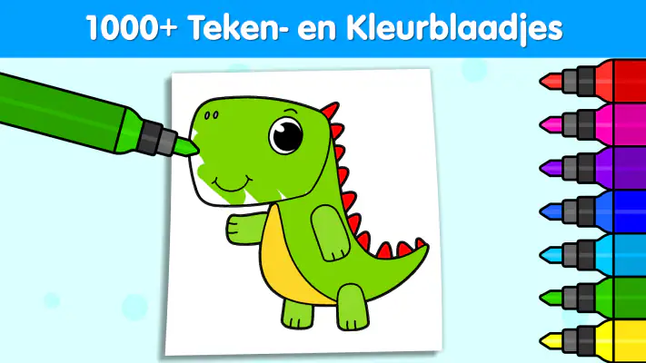 Kleur spelletjes voor kinderen screenshot 1
